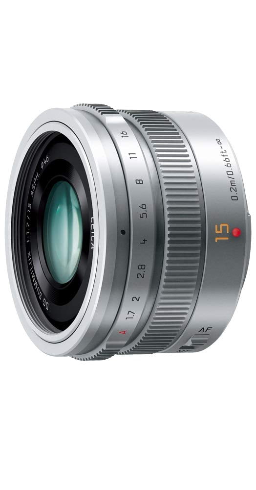 Panasonic Leica DG SUMMILUX 15mm / F1.7 ASPH. H-X015 -S (Silver
