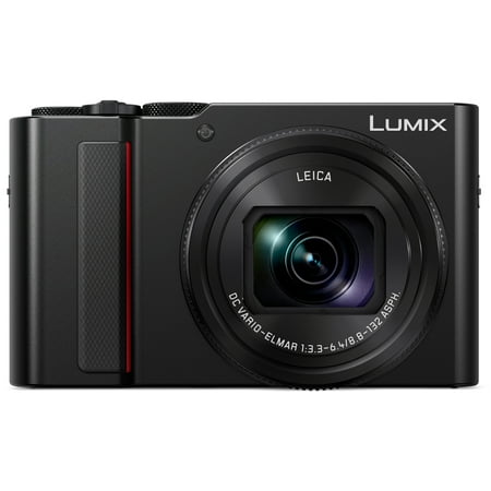 Panasonic - Lumix ZS200DK 20.1-Megapixel Digital Camera with 15X LEICA DC VARIO-ELMAR Lens - Black