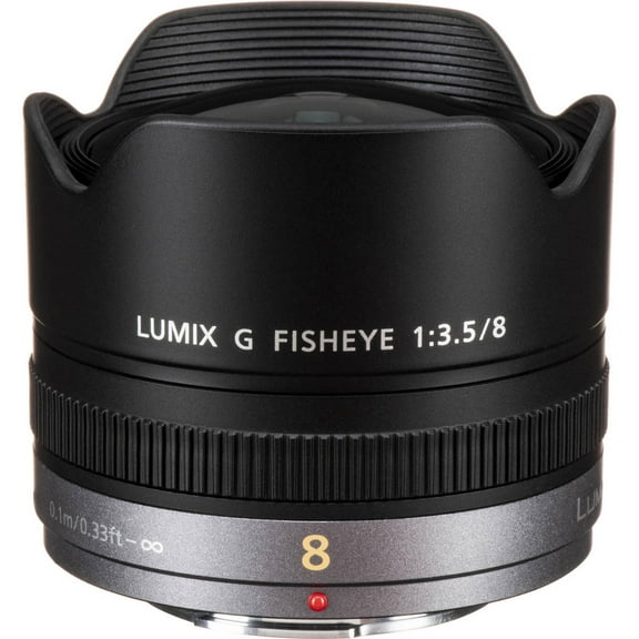Panasonic LUMIX G Fisheye 8mm f/3.5 Lens for Micro Four Thirds