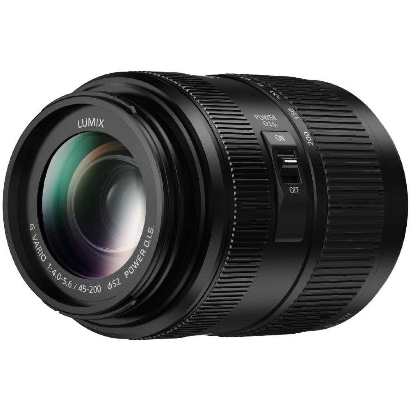 Panasonic 45-200mm f/4-5.6 II Lumix G Vario POWER OPTICAL I.S. Lens for Micro Four Thirds Panasonic 45-200mm f/4-5.6 II Lumix G Vario POWER OPTICAL I.S. Lens for Micro Four Thirds