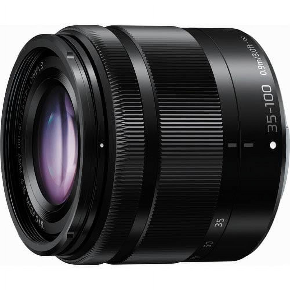 Panasonic LUMIX G Vario 35-100mm f/4.0-5.6 Aspherical Lens Micro Four Thirds, Black