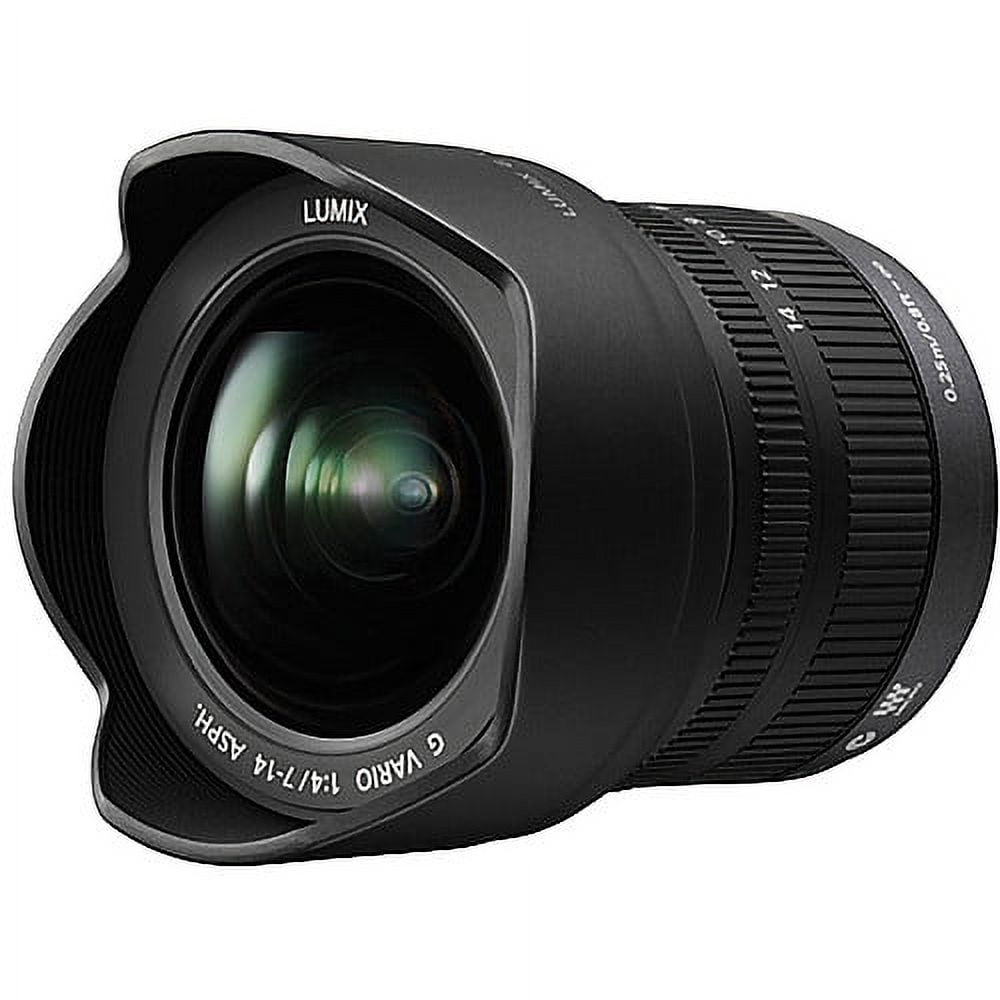 Panasonic LUMIX G Vario 7-14mm f/4 Aspherical Lens for Micro Four Thirds