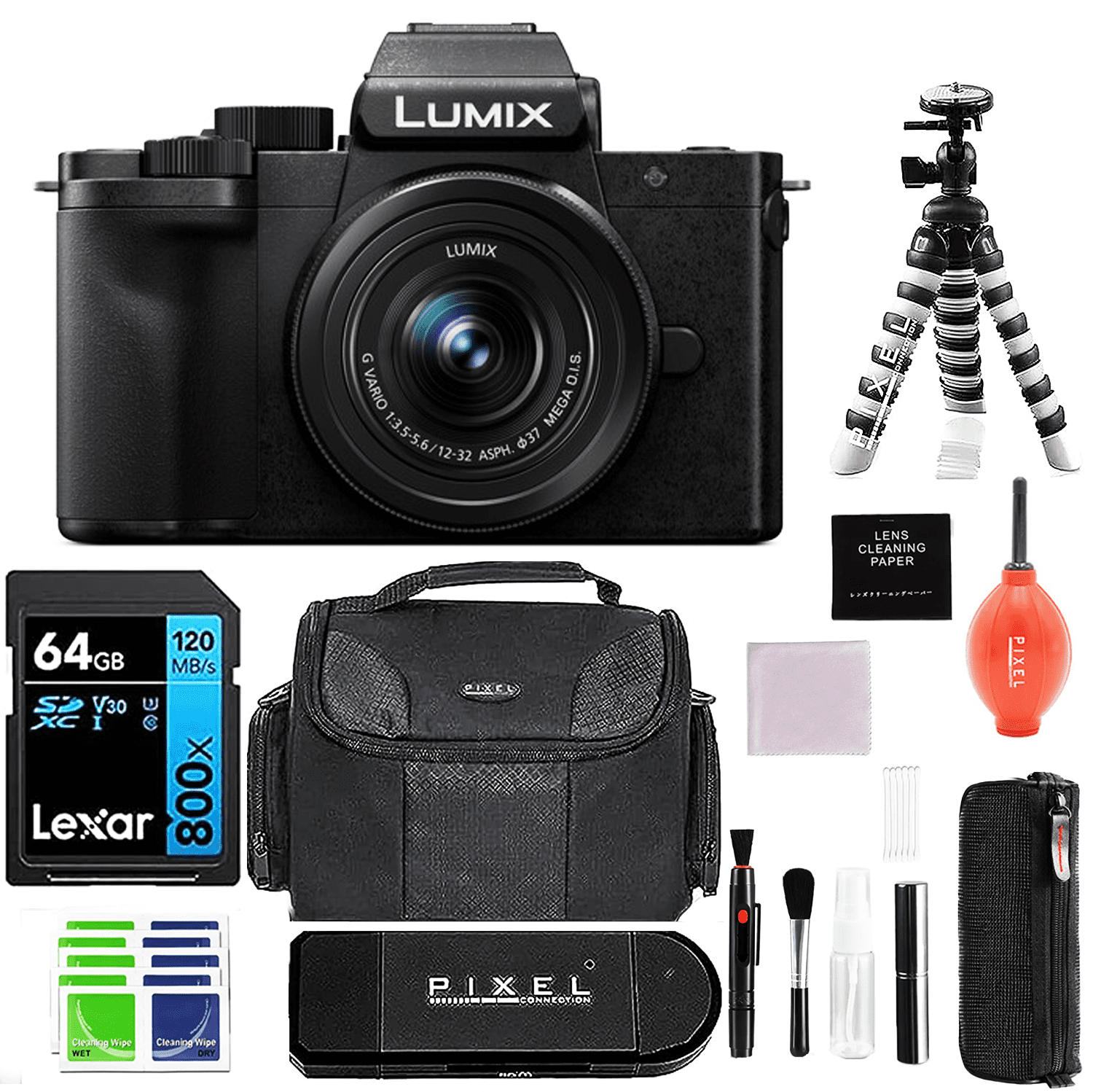 Panasonic LUMIX G100 4K Mirrorless DC-G100 Digital Vlogging Camera ...