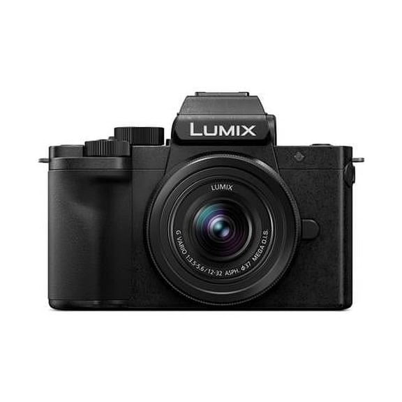 Panasonic LUMIX G100D 4K Mirrorless Camera w/ 12-32mm Lens, Built-In Mic - DC-G100DKK