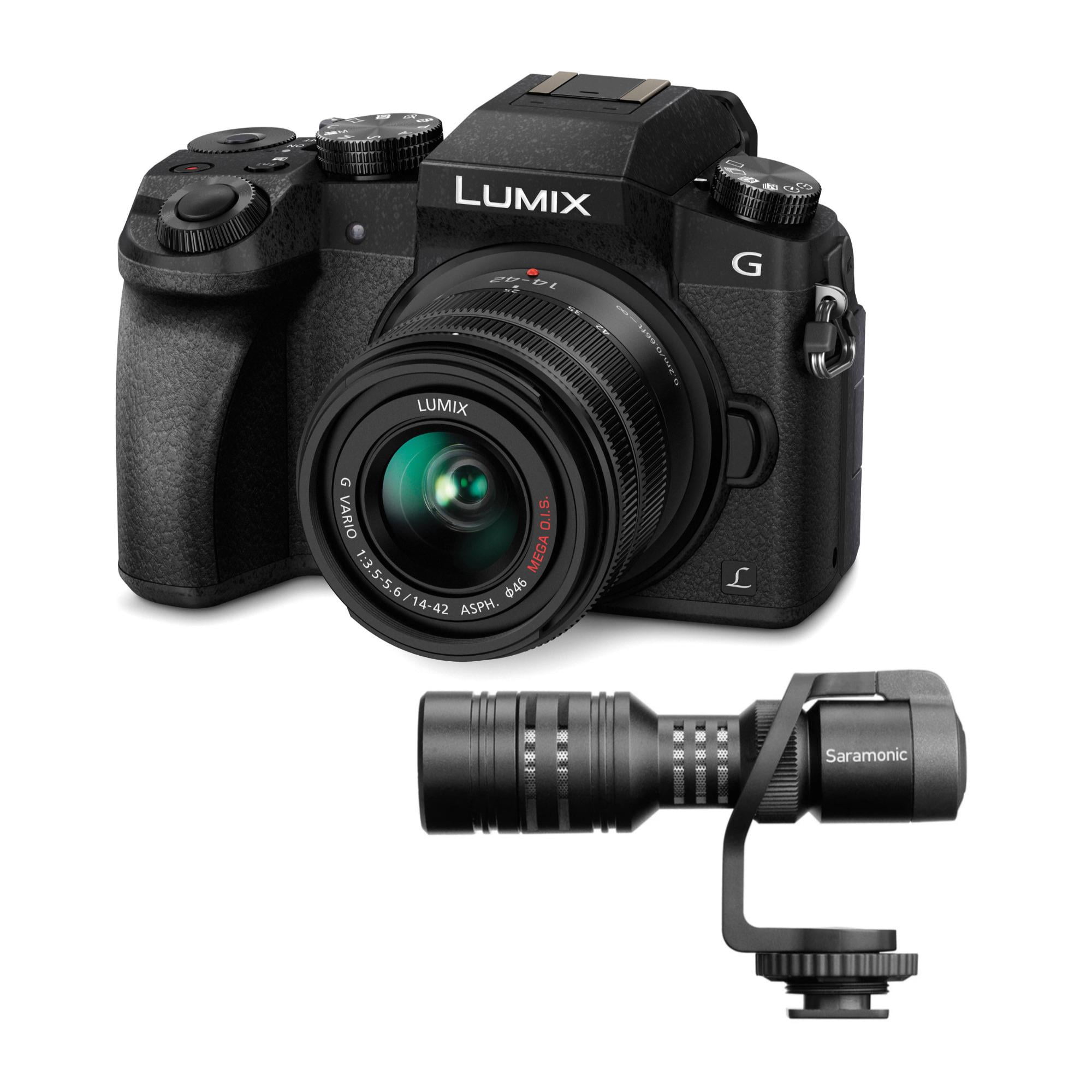 Panasonic LUMIX G7 Mirrorless Camera with 14-42mm f/3.5-5.6 Lens