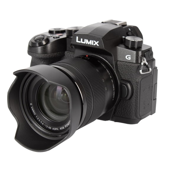 Panasonic LUMIX G97 Compact Thirds Mirrorless Camera with LUMIX G Vario 12-60mm / F3.5-5.6 Lens, DC-G97MK