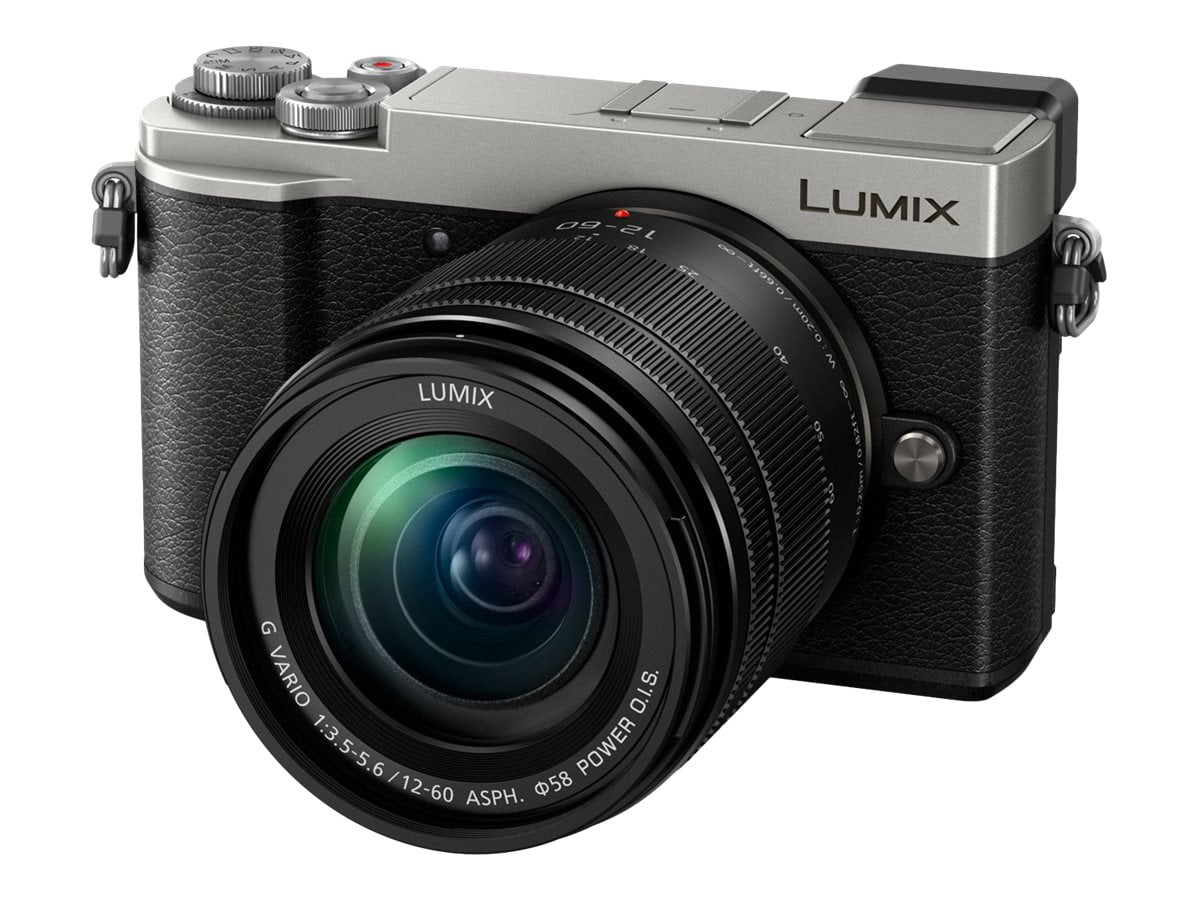 Panasonic LUMIX GX9 20.3MP Mirrorless Camera with 12-60mm Lens (Silver)