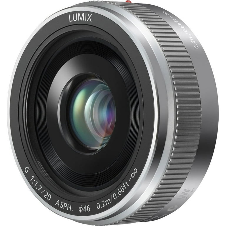 Panasonic LUMIX H-H020AS G 20mm / F1.7 II ASPH. Silver Lens for 