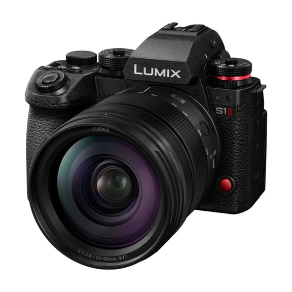 Panasonic LUMIX S1II Mirrorless Camera with 24-60mm F2.8 Lens Kit - 24.1MP Full-Frame Sensor, 6K Open Gate Video, 70fps Burst Shooting
