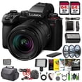 thumbnail image 1 of Panasonic LUMIX S5II Mirrorless Camera, with 20-60mm F3.5-5.6 L Mount Lens Bundle with 2x 64Gb Memory Card + Video LED Light + Rode Microphone + Vlogging Tripod + More Accessories, 1 of 7