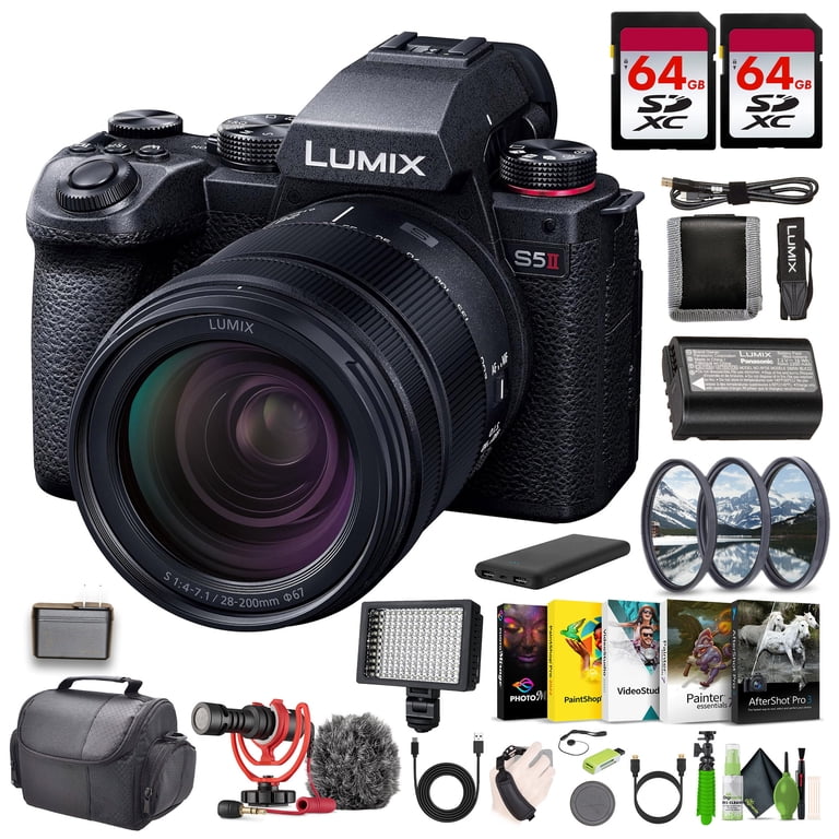 Panasonic LUMIX S5II Mirrorless Camera with LUMIX-S Series 28