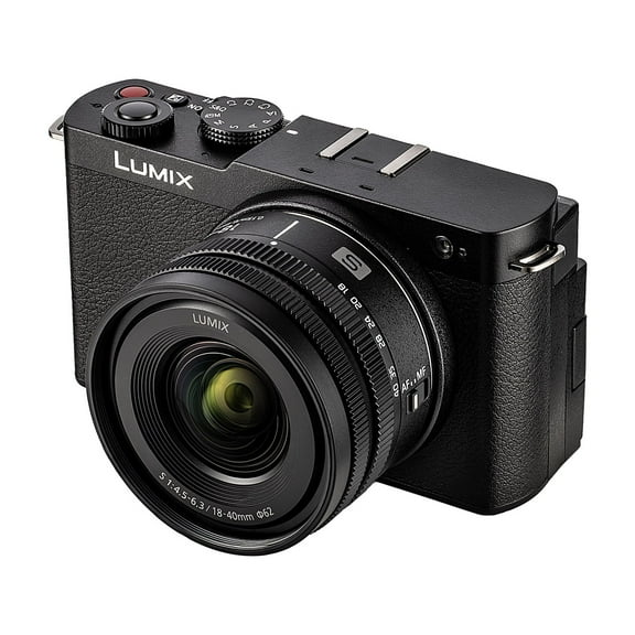 Panasonic LUMIX S9 Full-Frame Mirrorless Camera with S 18-40mm F4.5-6.3 + 50mm 1.8 Lens, Compact, Lightweight Body, Perfect for Social Media and Travel, DC-S9WK