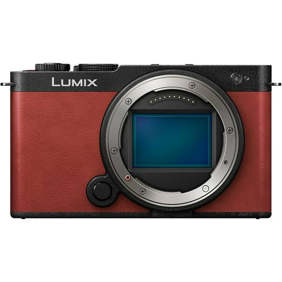 Panasonic LUMIX S9 Mirrorless Camera, DC-S9BODYR (Red) (International Model)