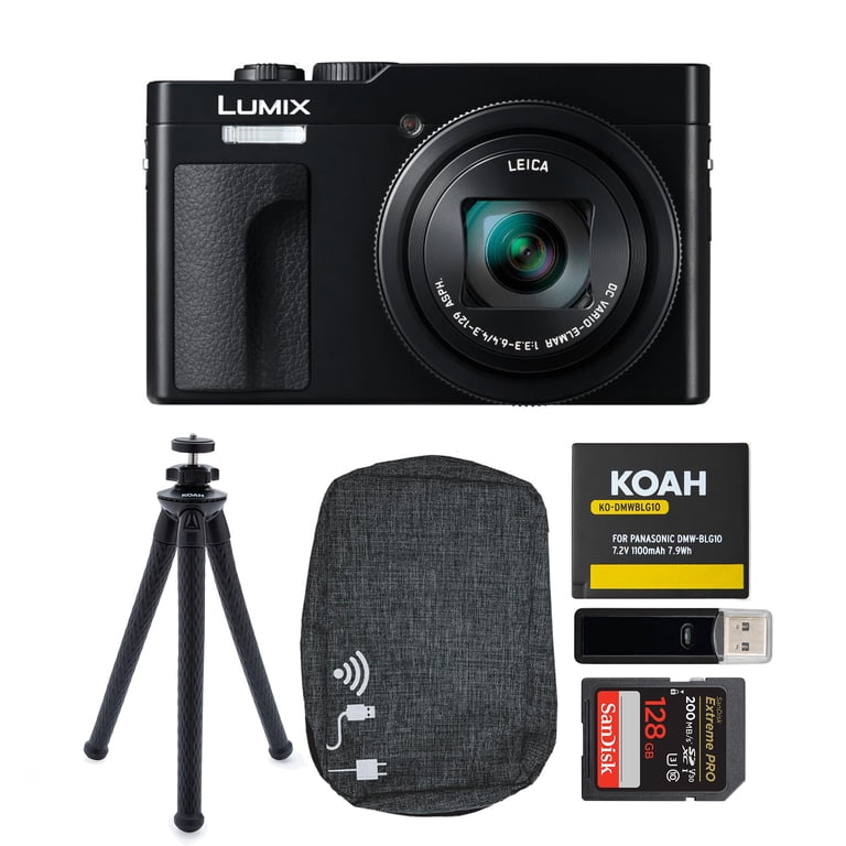 Panasonic LUMIX ZS99 30x Zoom Point Compact Digital Camera (Black