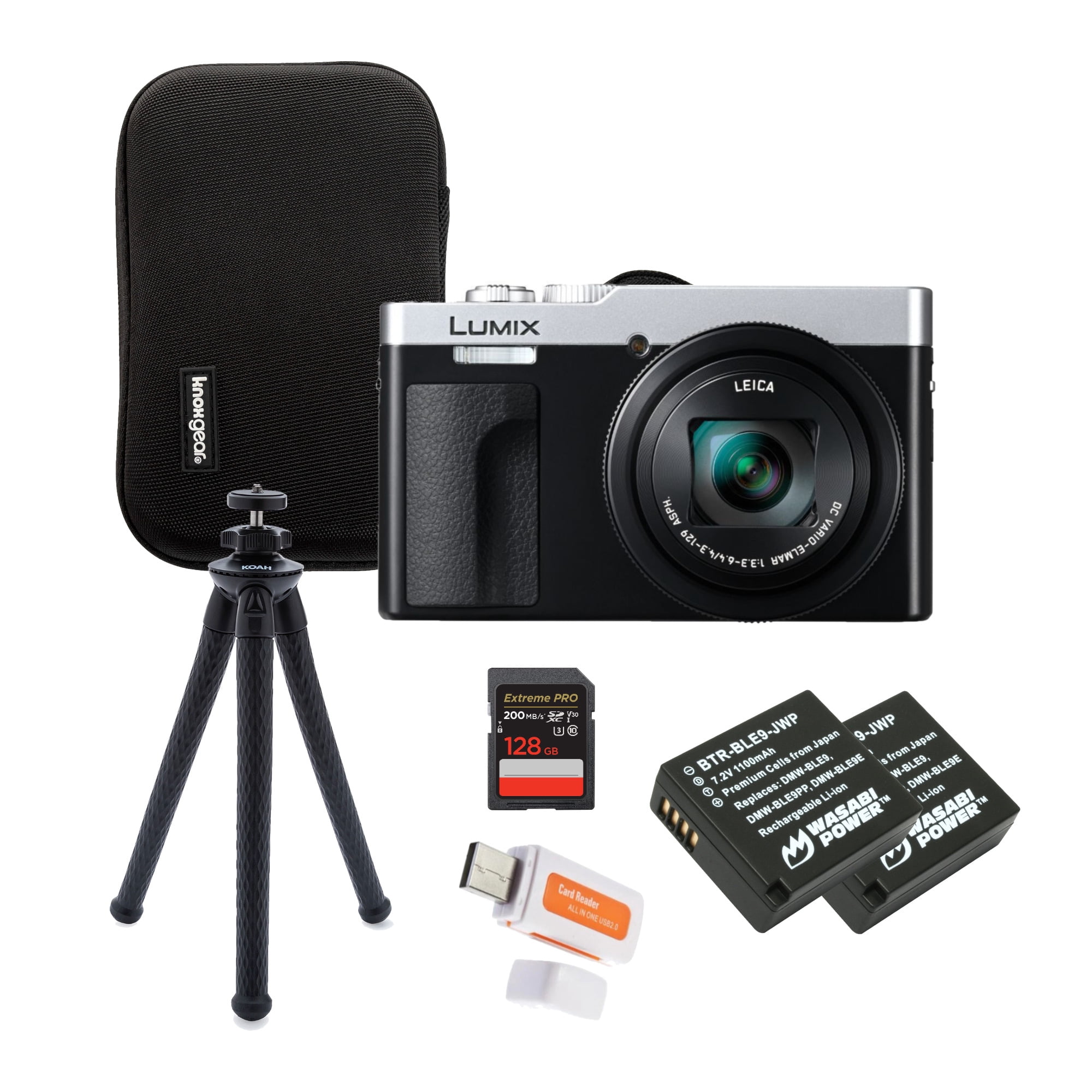 Panasonic LUMIX ZS99 30x Zoom Point Compact Digital Camera (Silver