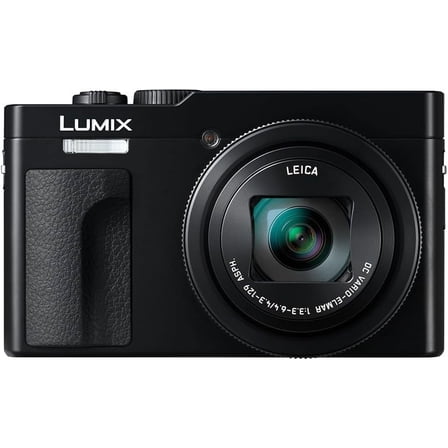 Panasonic LUMIX ZS99 30x Zoom Point and Shoot Compact Camera for Travel with 24-720mm Zoom Lens, and 4K Video Recording and Photography (Black)