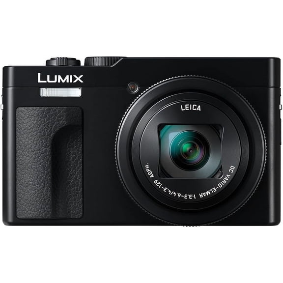 Panasonic LUMIX ZS99 30x Zoom Point and Shoot Compact Camera for Travel with 24-720mm Zoom Lens, and 4K Video Recording and Photography (Black)