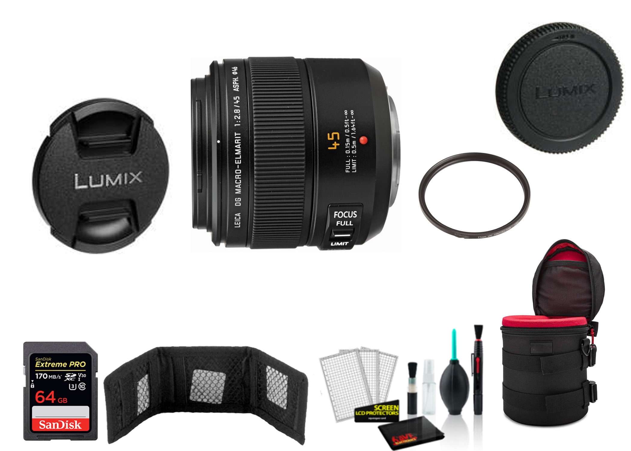 Panasonic LUMIX G Series LEICA 45mm F2.8 MACRO DG MACRO-ELMARIT