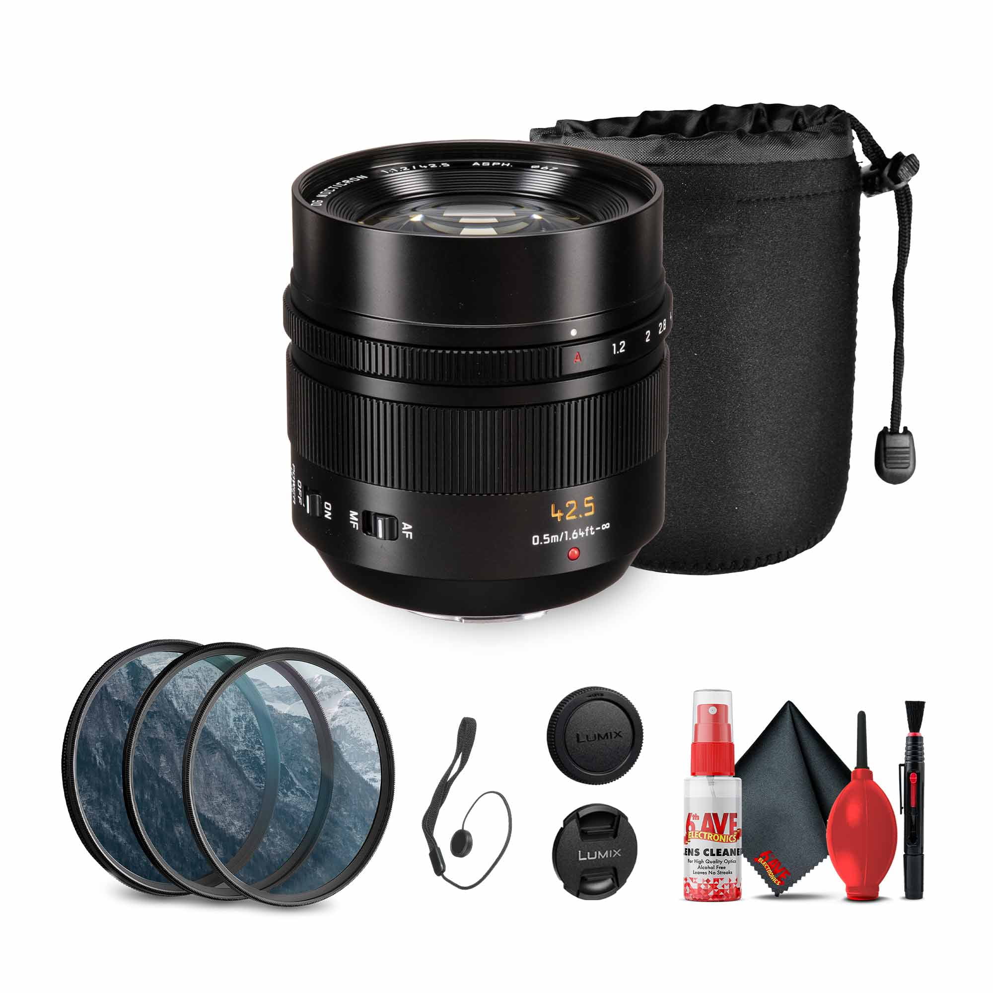 42.5mm Panasonic Leica DG Nocticron f⁄1.2 Lens review A F1.2 