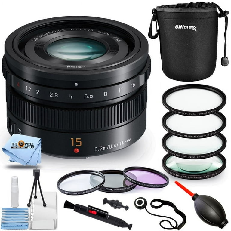 LEICA DG SUMMILUX 15mm F1.7 ASPH　日本製 LEICA DG SUMMILUX 15mm/F1.7 ASPH. H-X015