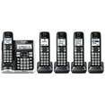 thumbnail image 1 of Panasonic Link2Cell Bluetooth® Cordless Phone with Answering Machine - 5 Handsets, 1 of 6
