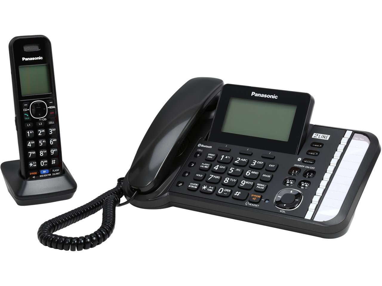 Panasonic Link2Cell KX-TG9581B DECT 6.0 Cordless Phone Panasonic Link2Cell KX-TG9581B DECT 6.0 Cordless Phone