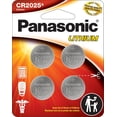 thumbnail image 1 of Panasonic CR2025 3.0 Volt Lithium Coin Cell Batteries, 1 of 5