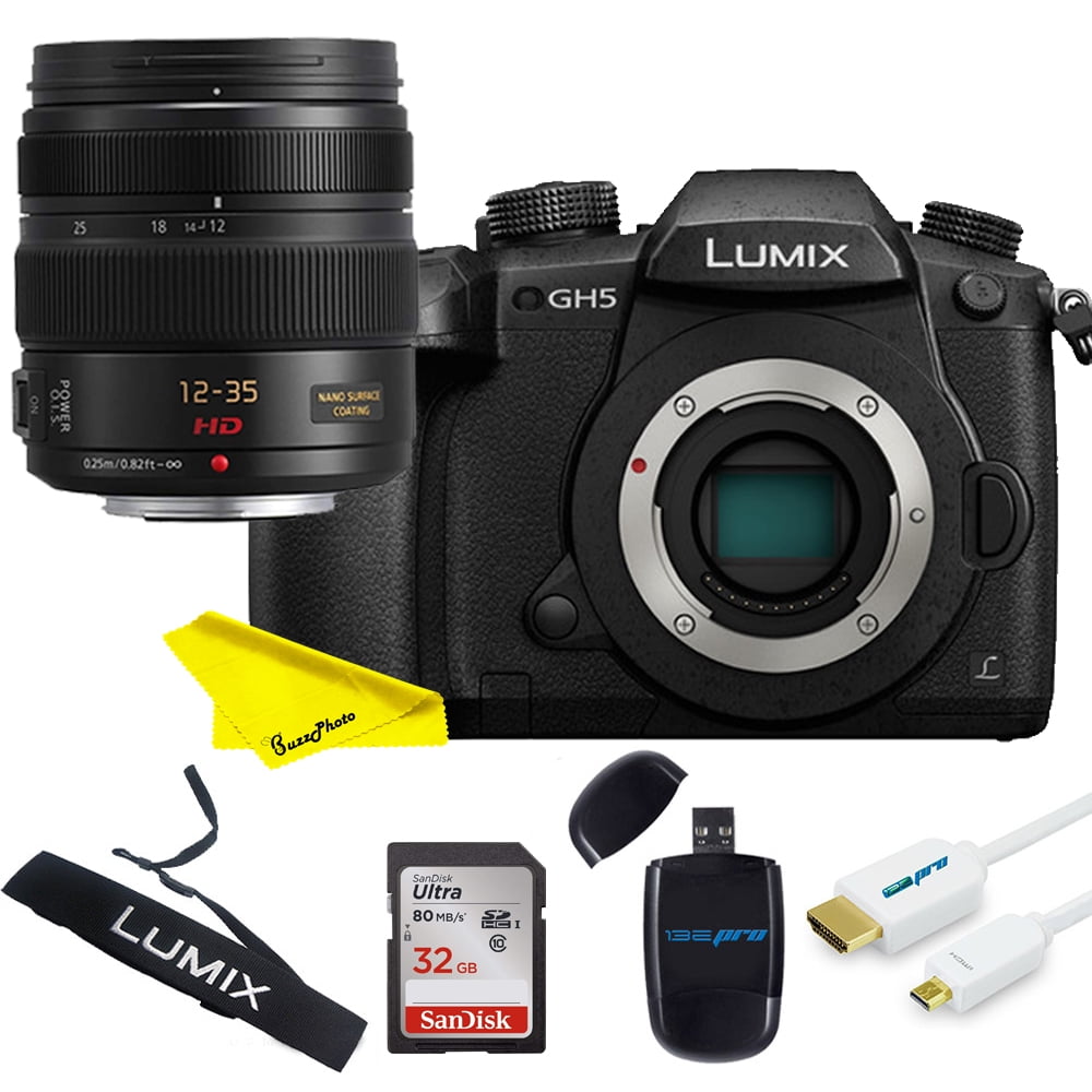 Panasonic Lumix DC-GH5 Mirrorless Micro Four Thirds Digital Camera