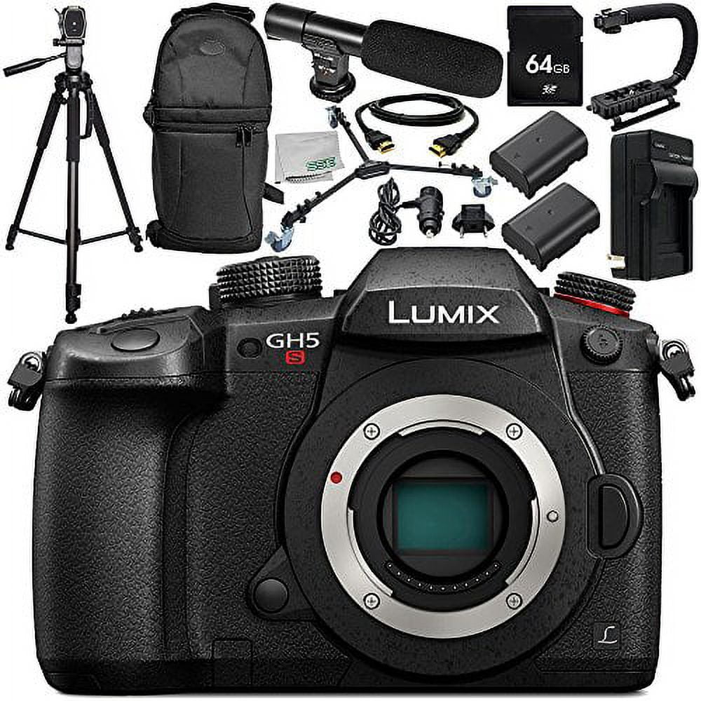 Panasonic Lumix DC-GH5S Mirrorless Micro Four Thirds Digital Panasonic Lumix DC-GH5S Mirrorless Micro Four Thirds Digital