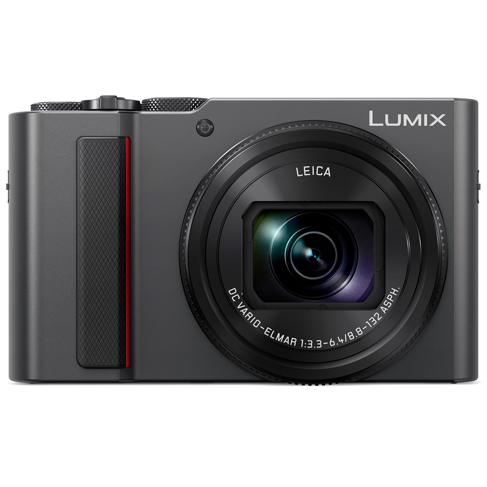 Panasonic Lumix DC-ZS200 4K Wi-Fi Digital Camera (Silver) - image 1 of 4