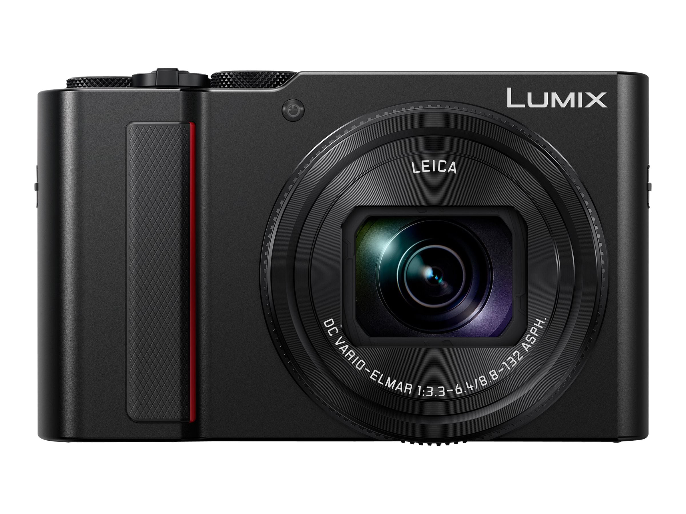 Panasonic Lumix DC-ZS200 - Digital camera - compact - 20.1 MP - 4K / 30 fps - 15x optical zoom - Leica - Wi-Fi, Bluetooth - black