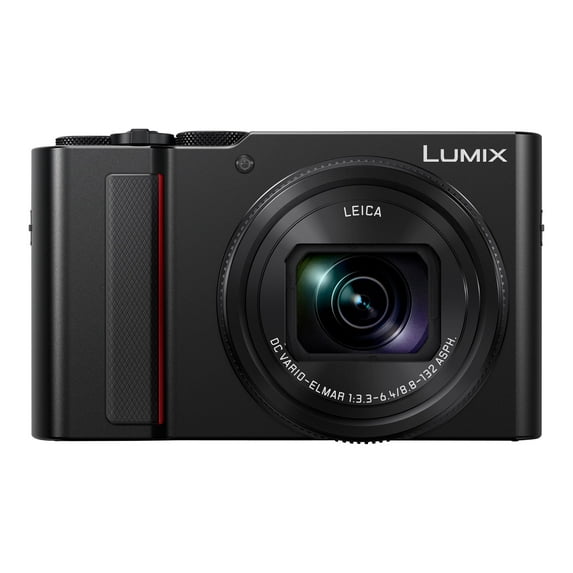Panasonic Lumix DC-ZS200 - Digital camera - compact - 20.1 MP - 4K / 30 fps - 15x optical zoom - Leica - Wi-Fi, Bluetooth - black