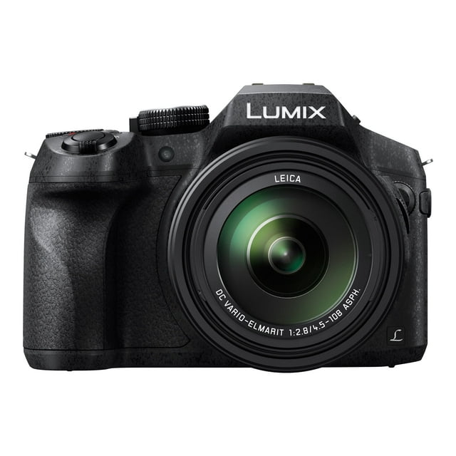 Panasonic Lumix DMC-FZ300 - Digital camera - compact - 12.1 MP - 4K / 25 fps - 24x optical zoom - Leica - Wi-Fi - black