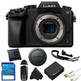 thumbnail image 1 of Panasonic Lumix DMC-G7 Mirrorless Micro Four Thirds Digital Camera (BODY ONLY) + 16GB Pixi-Basic Accessory Kit - International Version, 1 of 4