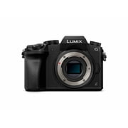 Panasonic Lumix DMC-G70/DMC-G7 Mirrorless Micro Four Thirds Digital Camera Black Body  International Version Kit Box