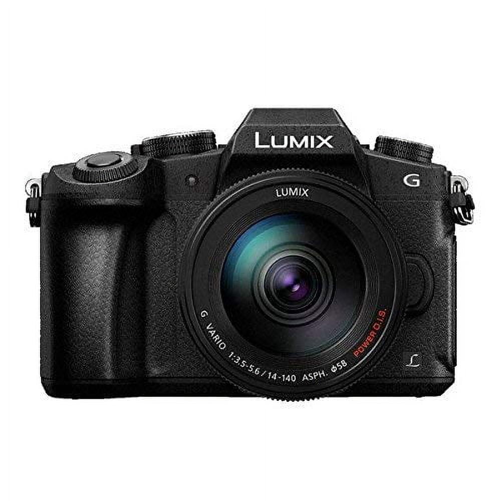 Panasonic Lumix DMC-G85 Mirrorless Micro Four Thirds Digital Camera with 14-140mm F3.5-5.6 ASPH. POWER O.I.S. Lens (Black)