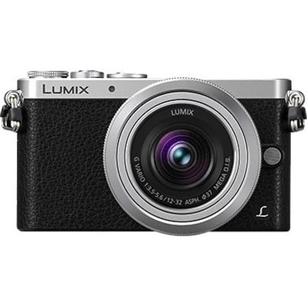 Panasonic Lumix DMC-GM1KS 16 Megapixel Mirrorless Camera with Lens, 0.47", 1.26", Silver