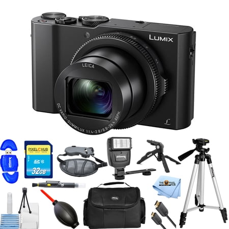 Panasonic Lumix DMC:LX10 20.1MP Digital Camera PRO BUNDLE