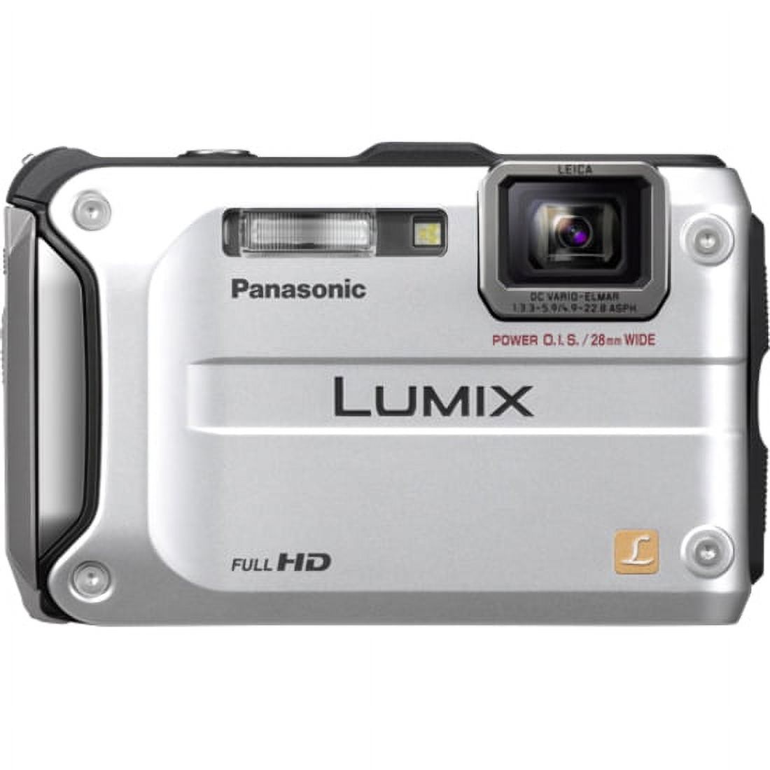 Panasonic Lumix DMC-TS3 12.1 Megapixel Compact Camera, Silver - image 1 of 3