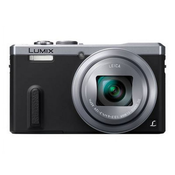 Panasonic Lumix DMC-ZS40 - Digital camera - compact - 18.1 MP - 30x optical zoom - Leica - Wi-Fi, NFC - silver