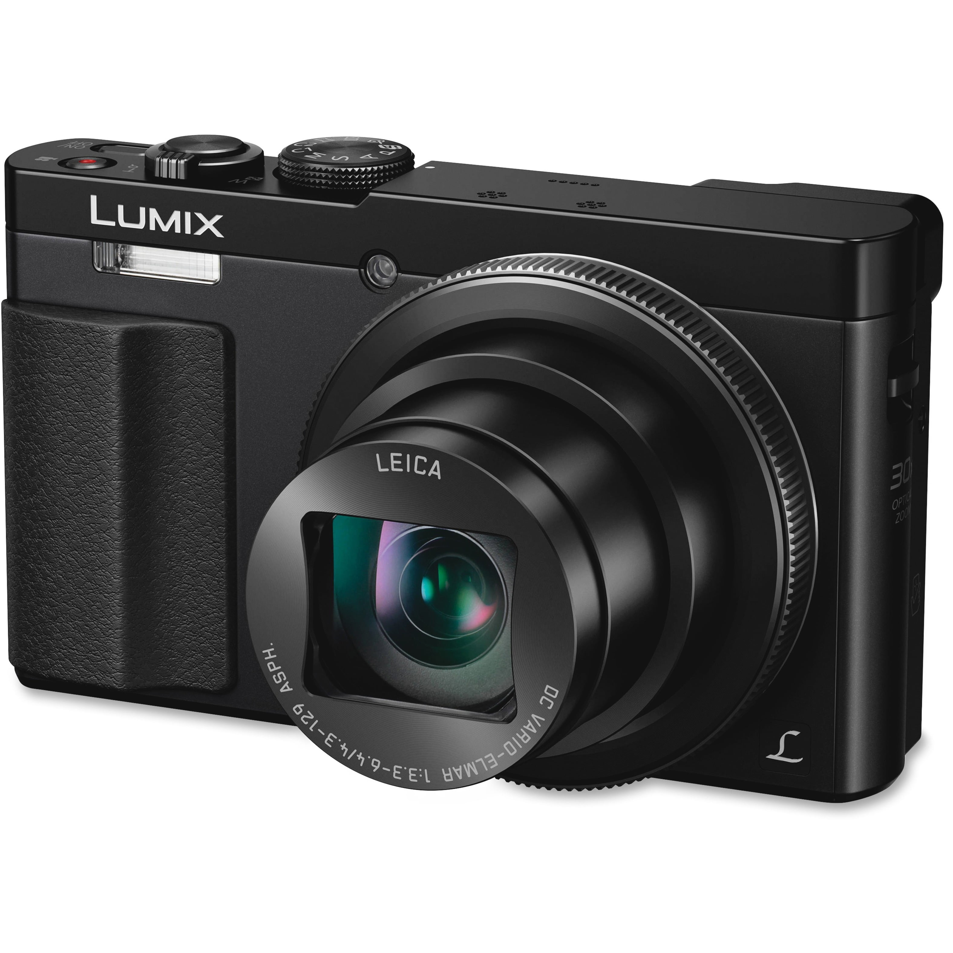 Panasonic Lumix DMC-ZS50 Digital Camera with Hand Strap, Black