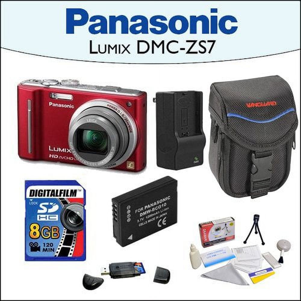 Panasonic Lumix DMC-ZS7 12.1 MP Digital Camera with 12x Optical