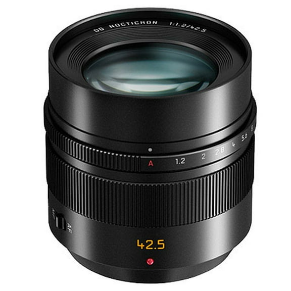Panasonic Lumix G 42.5mm f/1.2 Leica DG Nocticron ASPH. Lens for G Series Cameras (Black)