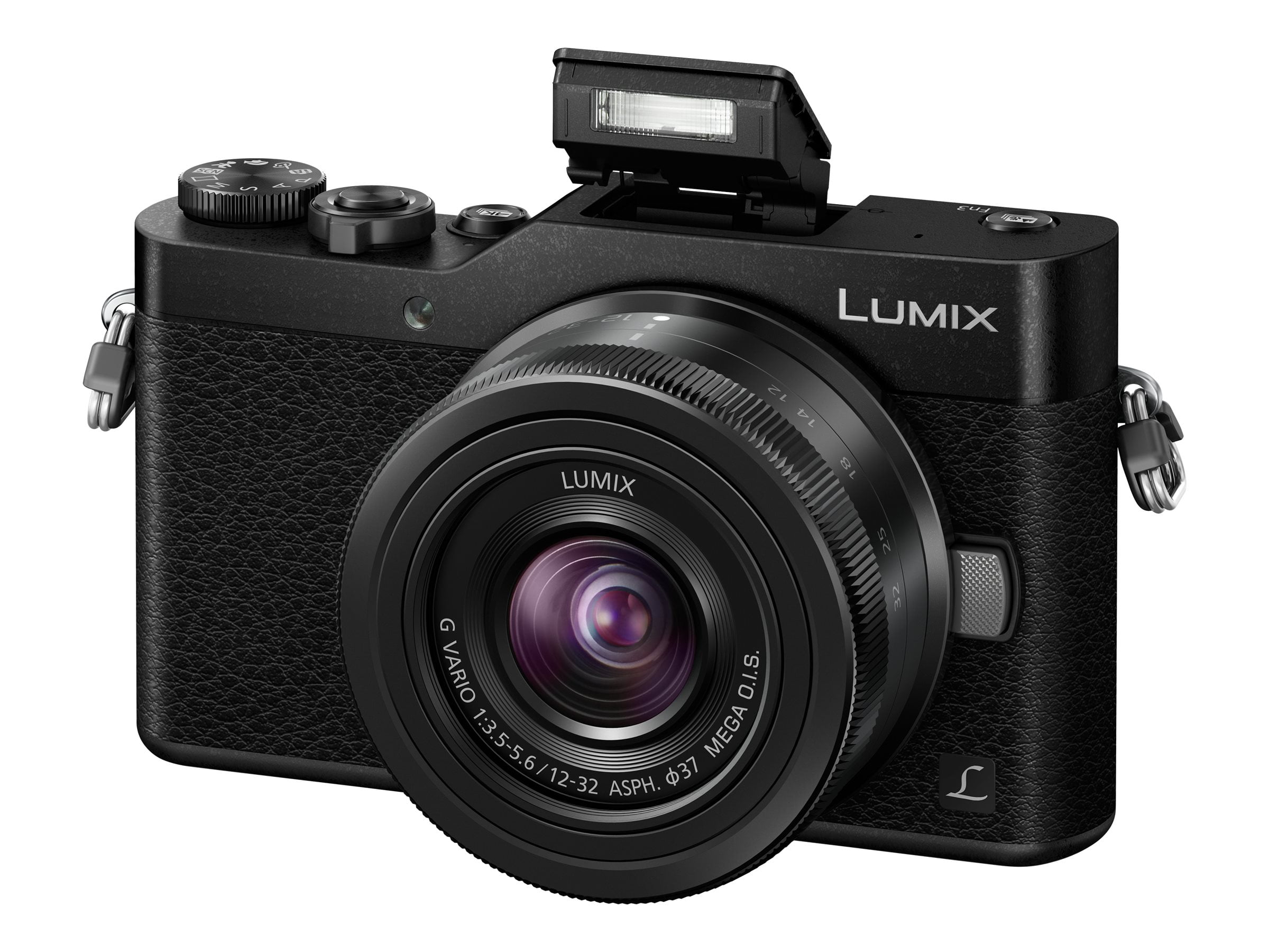 Panasonic Lumix G DC-GX850K - Digital camera - mirrorless - 16.0 MP - Four Thirds - 4K / 30 fps - 2.7x optical zoom 12-32mm lens - Wi-Fi - black