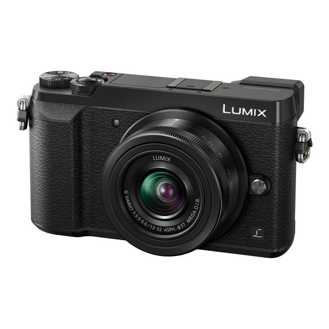 Panasonic Lumix G DMC-GX85K - Digital camera - mirrorless - 16.0 MP - Four Thirds - 4K / 30 fps - 2.7x optical zoom 12-32mm lens - Wireless LAN - black