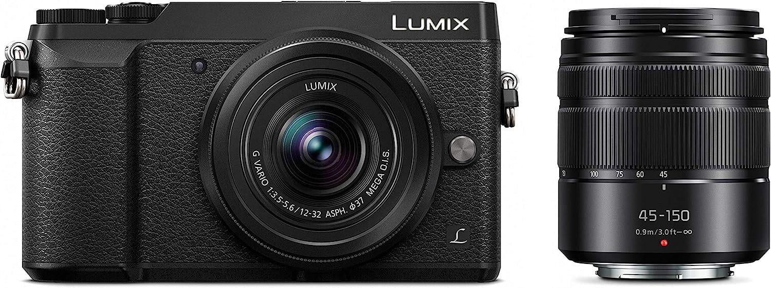 Panasonic LUMIX GX85 4K Mirrorless Camera, Video Zoom Lens, WiFi