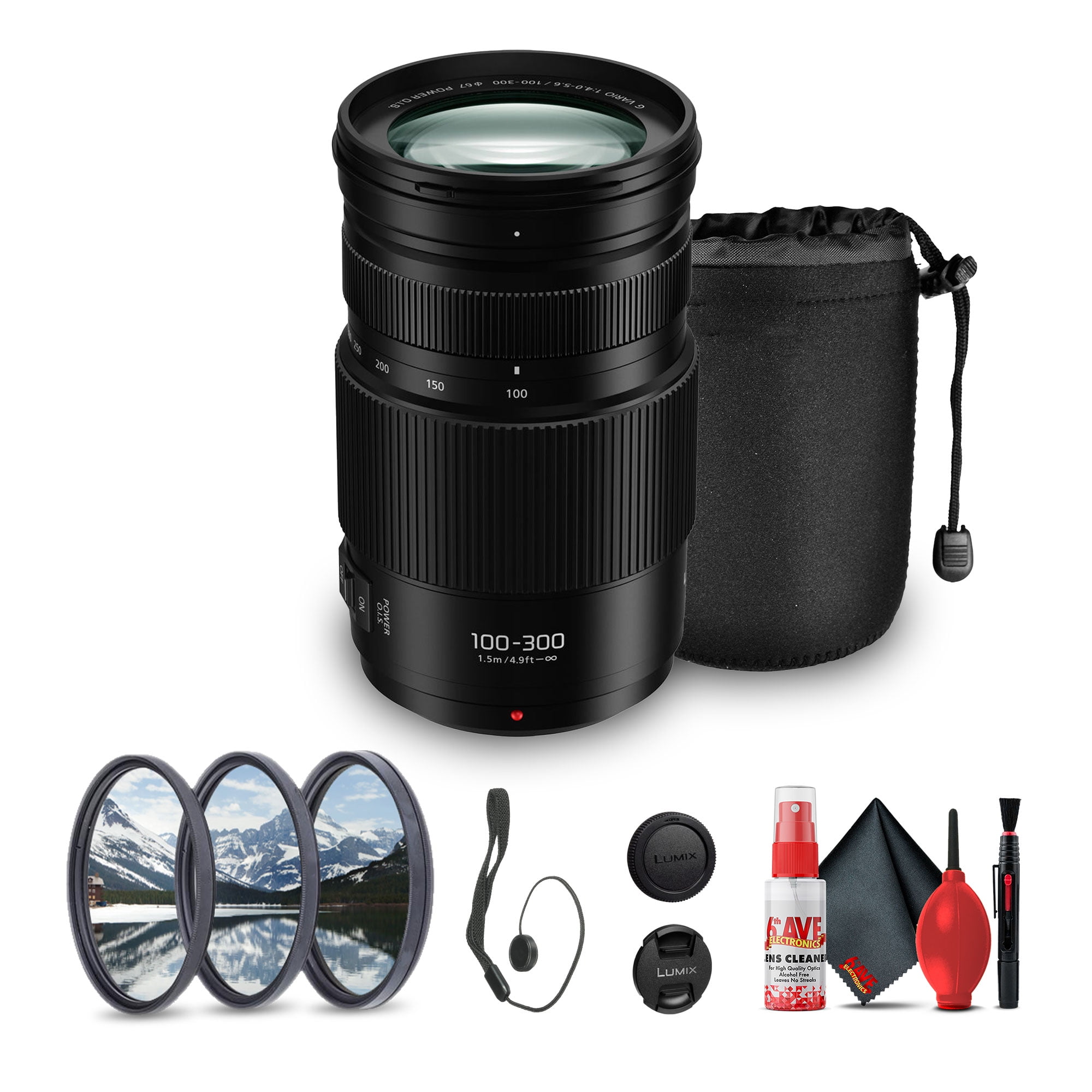 Lumix Vario 100-300mm Kit - Tripod - Walmart Business Supplies