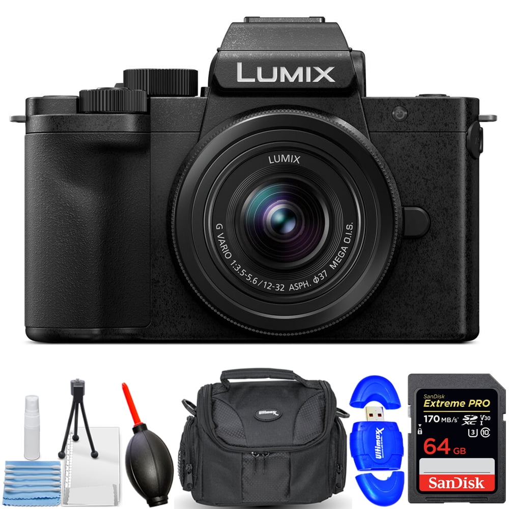 Panasonic Lumix G100 Mirrorless Camera with 12-32mm Lens DC-G100KK