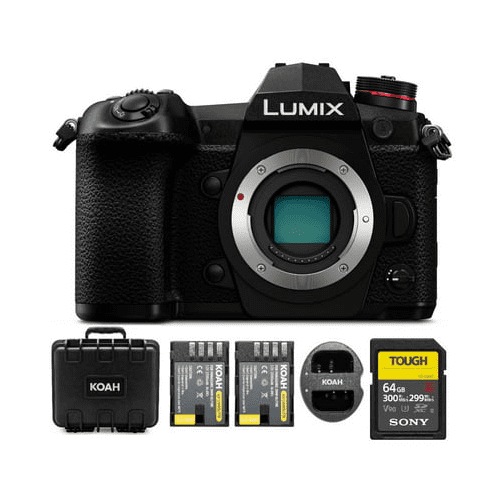 Panasonic Lumix G9 Mirrorless Micro Digital Camera Body and Accessory Kit 