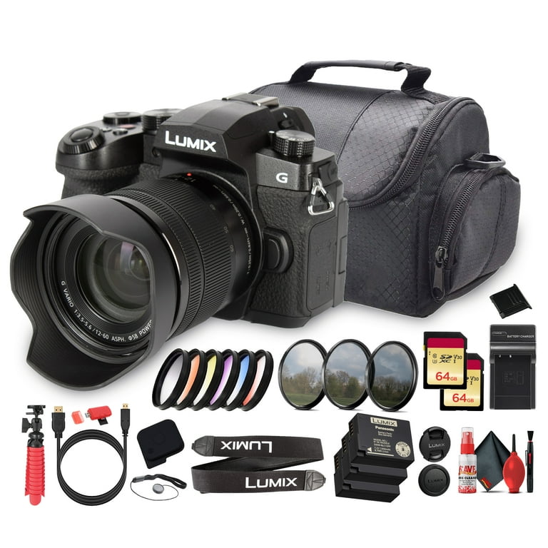 Panasonic Lumix G97 Mirrorless Camera + 12–60mm Lens | 20.3MP MFT